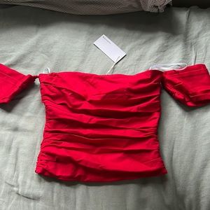 Red reformation Adan top size 2